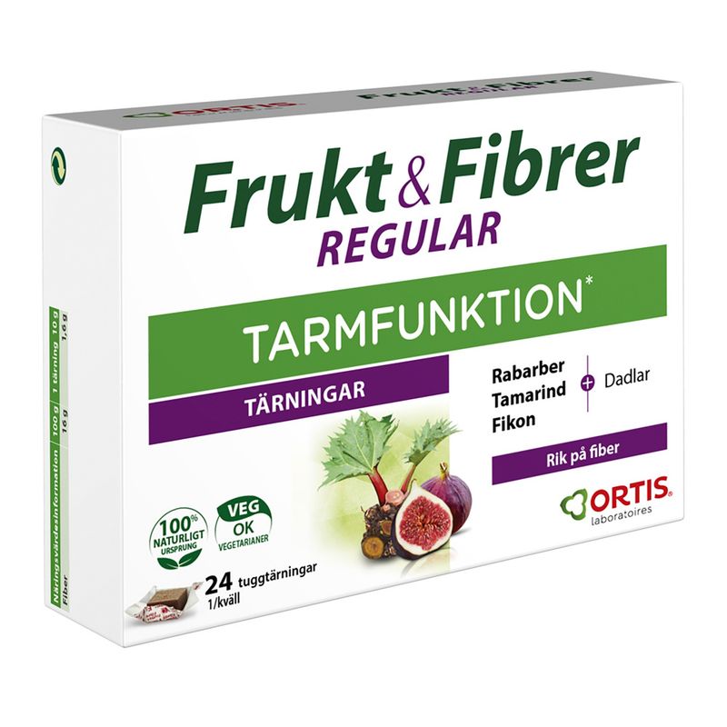 Frukt & Fiber - 24 tärn