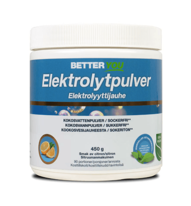 Huvudbild Elektrolytpulver Citron - 450g