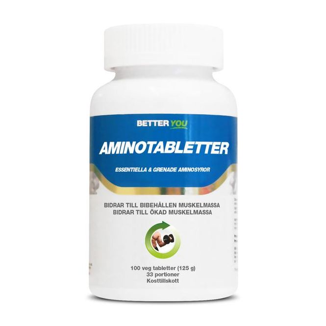 Huvudbild Aminotabletter - 100 tab
